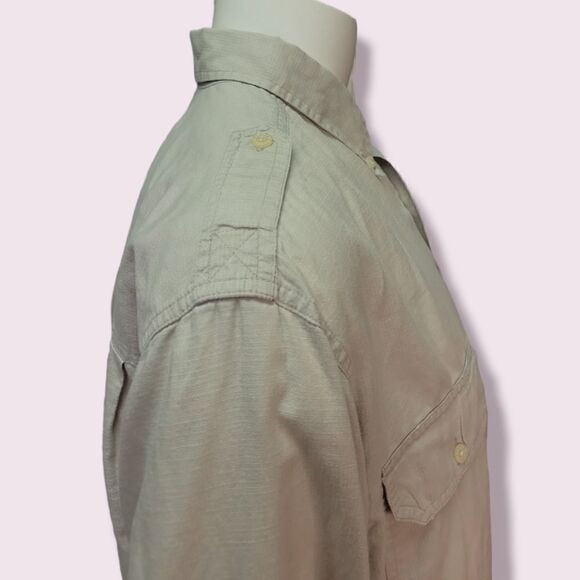 ROUTE 66 cargo style button up | size large - Picture 3 of 9